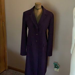 Vintage Danny&Nicole purple polyester jacket S12